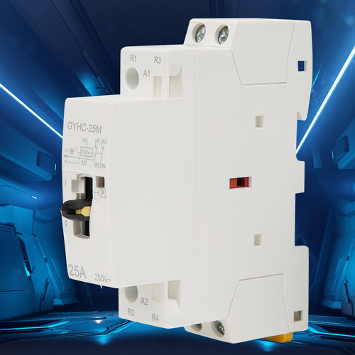 Contactor De Corriente Alterna Doméstico De Riel Din 2p 25a