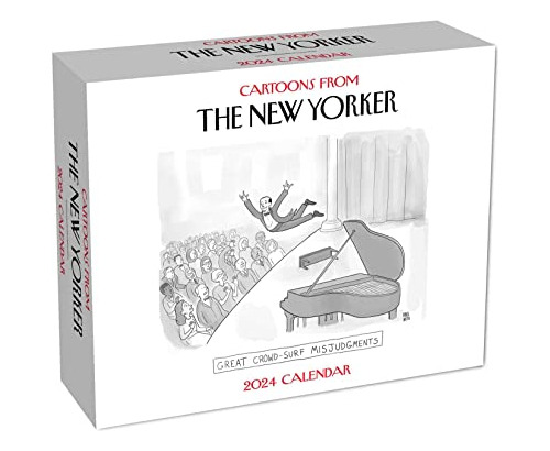 Book : Cartoons From The New Yorker 2024 Day-to-day Calenda