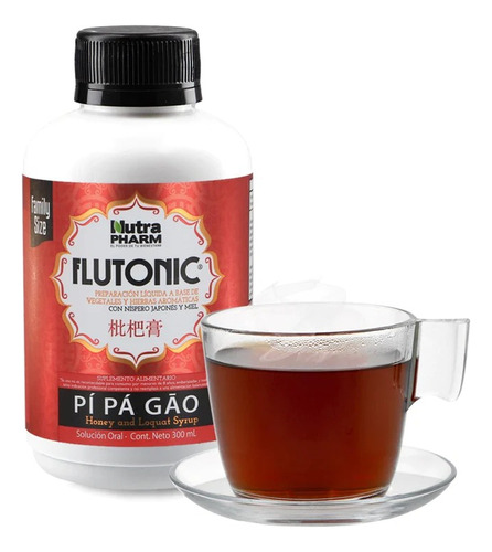 Flutonic Pí Pa Gao 300 Ml - Nutrapharm. Agronewen