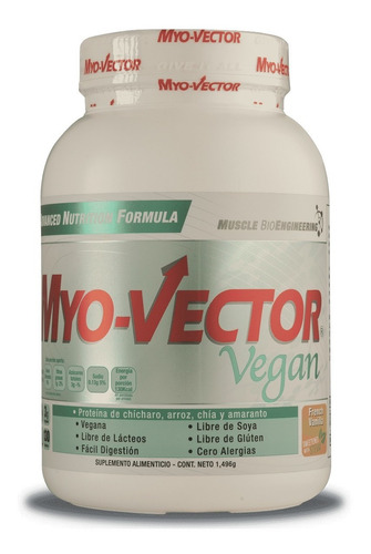 Proteina Myovector Vegan  3 Lbs Vegana Todos Los Sabores