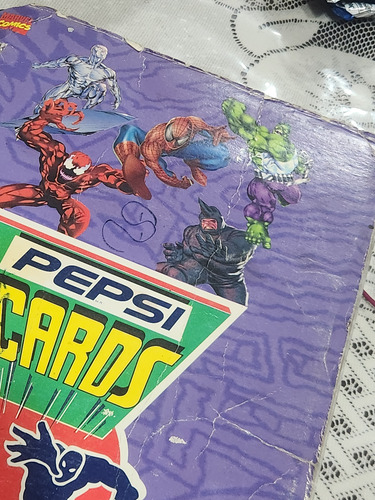 Albun De Pepsi Cards Marvel Cómics De Colección!!! (Usado)