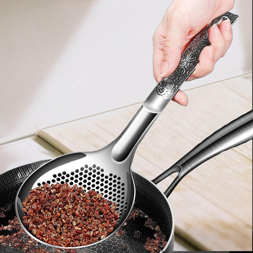 Compatible Espumador De Acero Inoxidable, Cuchara Ranurada,