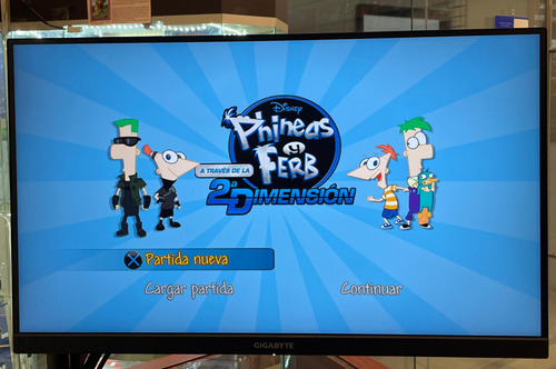 Phineas And Ferb Across The 2nd Dimension Playstation 3 Ps3 (Reacondicionado)