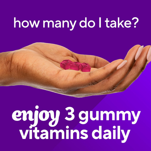 Gummy Vitamins Vitafusion Para Cabello, Piel Y Uñas, 100 Uni