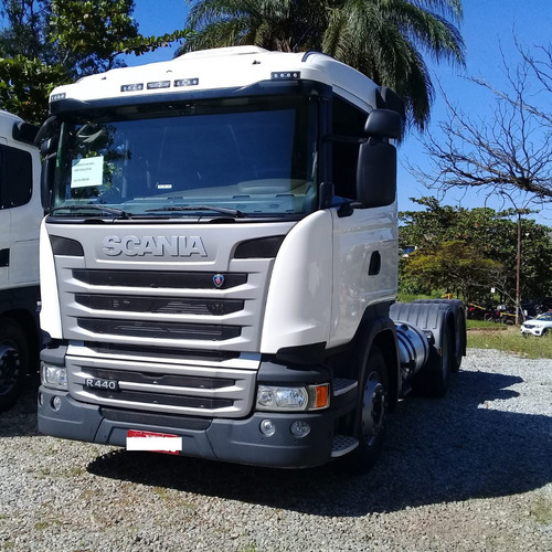 Scania R 440 2018 6x2 Com Retarder Pouco Rodada