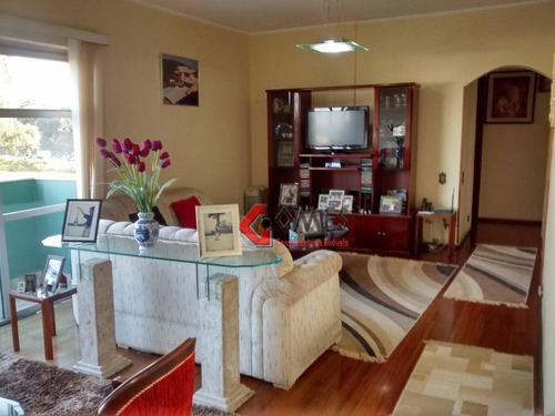 Imagem 1 de 14 de Apartamento Com 3 Dormitórios À Venda, 127 M² Por R$ 450.000,00 - Chácara Inglesa - São Bernardo Do Campo/sp - Ap1681