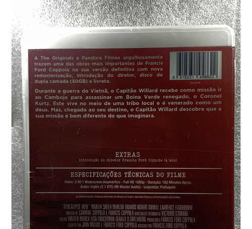 Blu-ray Apocalypse Now Final Cut