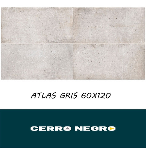 Imagen 3 de 5 de Porcelanato Cerro Negro Atlas Natural 58x117 1ra Calidad