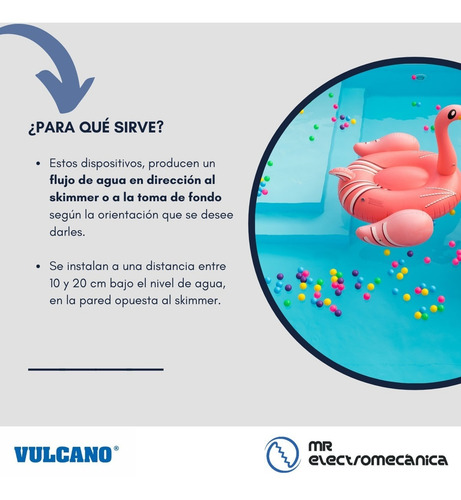 Retorno Vulcano Pileta Fibra De Vidrio Rh 1 1/2 - 117005