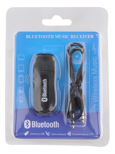 Receptor De Música Usb Bluetooth 3.5 Bluetooth