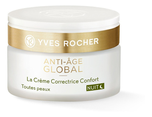 Yves Rocher Crema Facial Rejuvenecedora Antiarrugas Noche