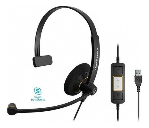 Diadema Alámbrica Sennheiser Sc 30 Usb Ml