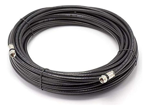 El Cable Coaxial Negro Cable Coaxial Fabricado En Los Estado