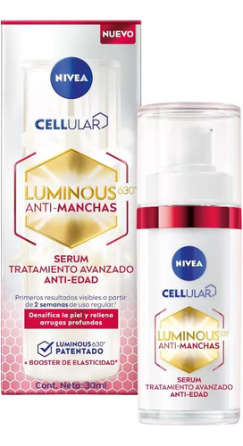 Niveanivea Serum Nivea Luminous Anti-edad 30ml