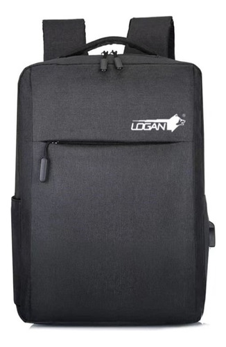 Bolso Para Laptops 2 Bolsillos Con Entrada Usb Logan