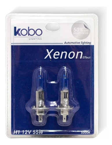 Kit Lamparas Kobo H1 Blue Vision 12v 55w Auxiliares Caseros