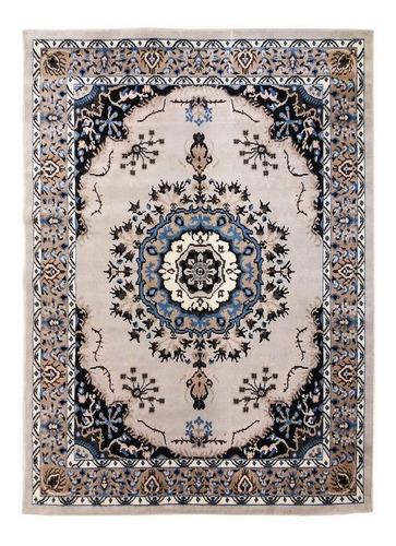 Tapete Classico Oriental 100x150 Cm Medalhao Tpo Persa Belga