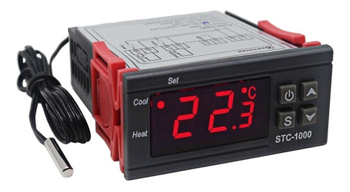 Termostato Controlador De Temperatura, Stc-1000, 