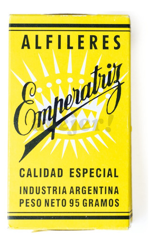 Alfileres Comunes Marca Emperatriz De 95 Gs