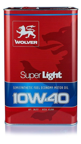 Wolver Superlight 10w40 X5l 10w40 (no Motul)