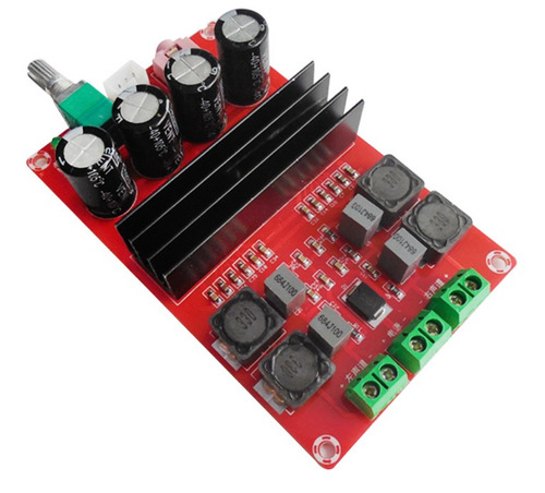 Placa Amplificador 2.0 200w + Decodificador Bluetooth Caixa