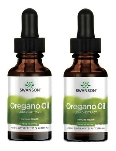 Extracto Liquido De Aceite De Oregano Pack 2x Enviogratis