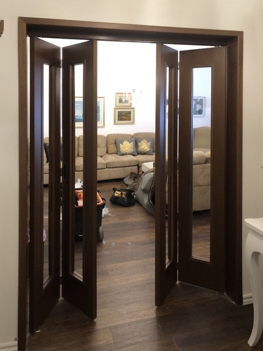 Imagen 5 de 10 de Rectificación De Medidas Para Puerta Plegable En Madera