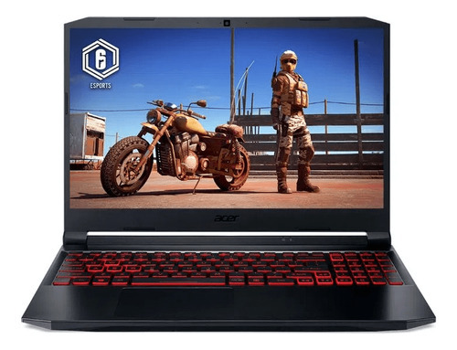 Notebook Gamer Acer An515-45-r91a, Amd Ryzen 5 5600h, 8gb Cor Preto