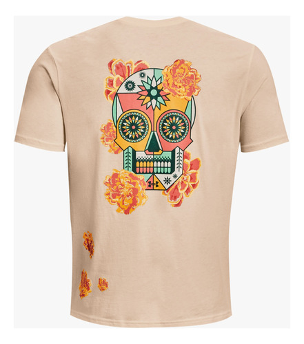 Camiseta Manga Corta Under Armour Dia De Los Muertos