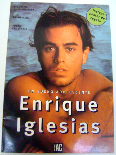 Enrique Iglesias Un Sueño Adolescente 1997 Poster Ac Boedo