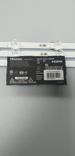 Kit De Leds Para Pantalla Hisense Modelo 58h6500g (Usado)
