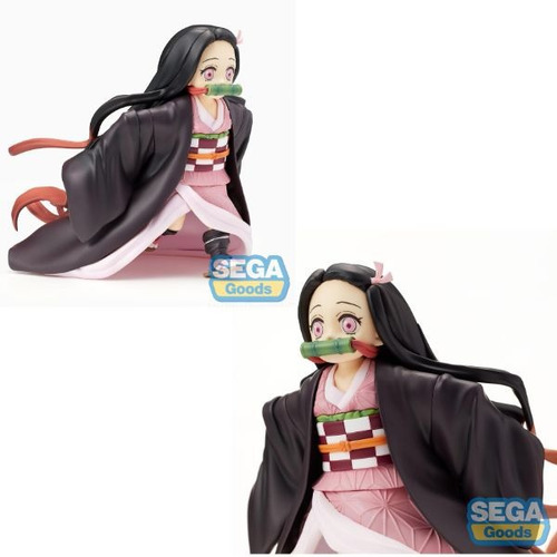 Imagen 3 de 6 de Figura Nezuko Kamado Little S P M Sega Kimetsu No Yaiba