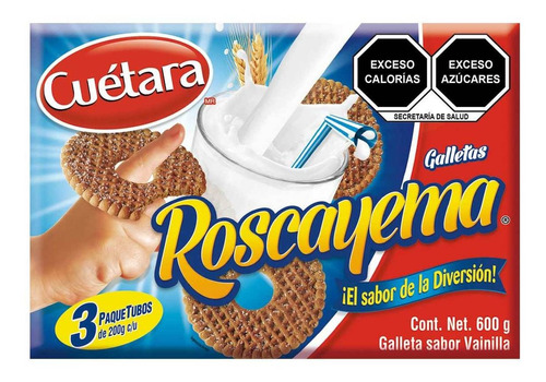Galletas Cuétara Roscayema 600g