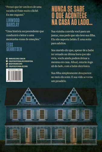 Imagem 2 de 3 de O casal que mora ao lado, de Lapena, Shari. Editora Record Ltda., capa mole em português, 2017