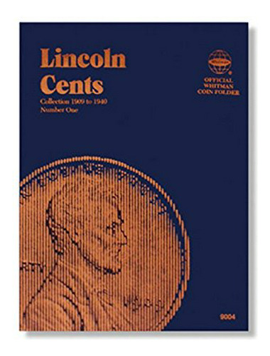 Carpeta Monedas Centavos Lincoln Ee. Uu. 1909 - 1940 #9004