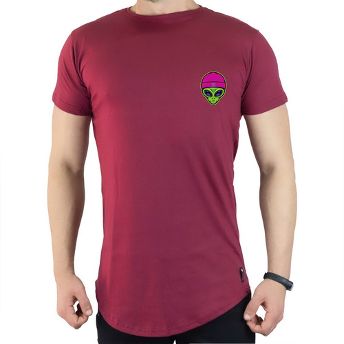 Camiseta Et Yunic Swag Alien Tumblr Camisa Oversized Algodão