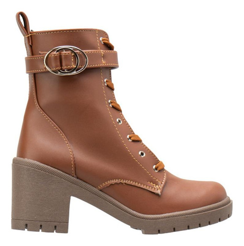 Botas Mujer Beser Casual Militar Plataforma