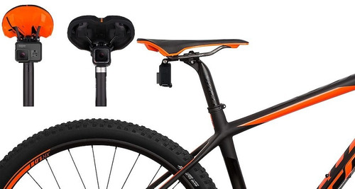 Imagen 4 de 7 de Soporte Gopro Ambsm-001 Rieles Asiento Original