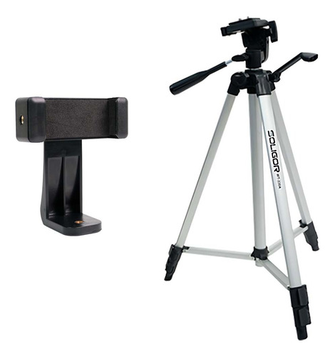 Trípode Soligor Wt-330a Con Estuche (alt 134,5 Cms)
