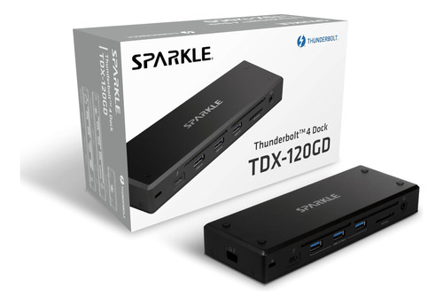 Sparkle Office Dock Pro, Thunderbolt 4, Conectividad 12 En 1