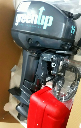 Imagen 7 de 9 de Motor Fuera Borda 15 Hp 2t Green Up 0km¡¡ No Hidea Parsun