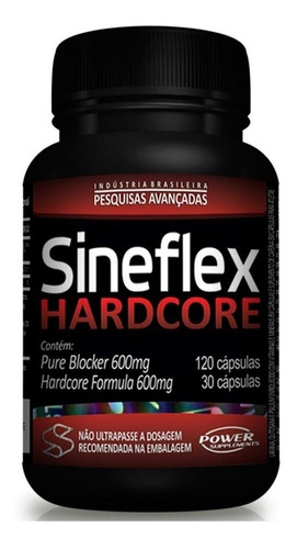 Sineflex Hardcore 150 Caps Seca Gordura 2x Mais -