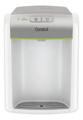 Purificador de água Consul Branco refrigerado com proteção antiba...