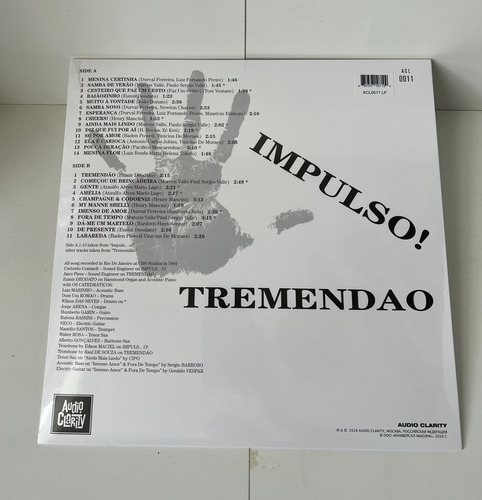 Lp Eumir Deodato & Os Catedráticos Impuls...o! + Tremendão
