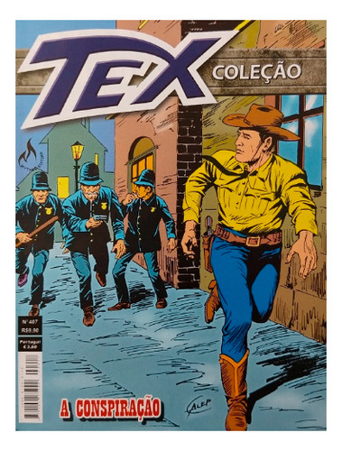Tex: A Conspiração, De Claudio Nizzi. Série Tex, Vol. 407. Editora Mythos, Capa Mole, Edição 407 Em Português, 2016