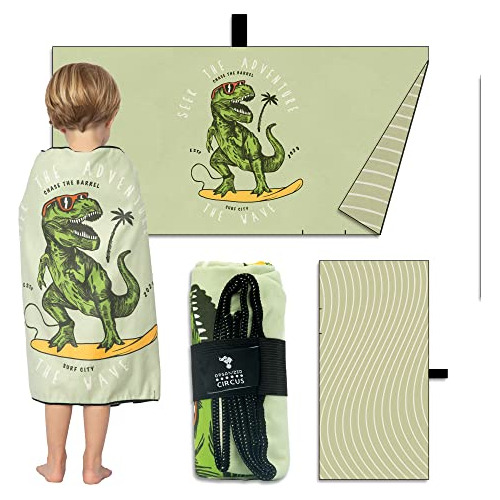 Toalla De Playa Microfibra Plegable Niños, Toalla De V...