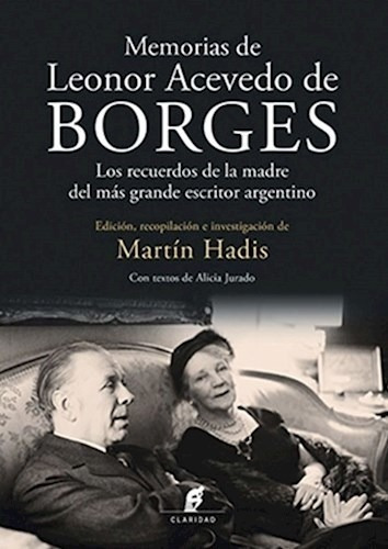 Libro Memorias De Leonor Acevedo De Borges De Martin Hadis