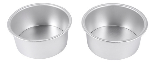 Juego De Moldes For Tartas De 6 Pulgadas, 2 Moldes Redondos
