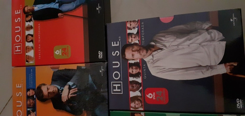 Coleção Box Série House 1a. A 5a. Temporadas (Usado)