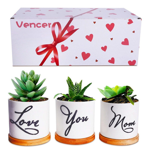 Vencer Mom's Present Love You Mom- Madre Presente Bonito Mac